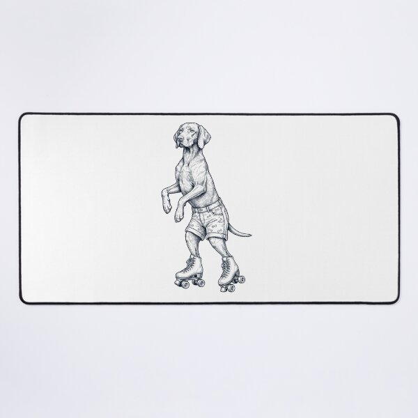 Item preview, Vintage Vizsla Roller Skate Dog Mom Dad Lover designed and sold by TerryConnells.