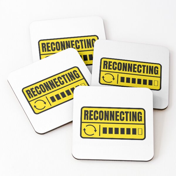 Item preview, RECONNECTING Minimalist Tech Aesthetic Sticker designed and sold by Ermicioi.