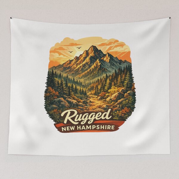 Item preview, Ragged Mountain New Hampshire White Mountains Fall Wilderness designed and sold by Places On Earth.