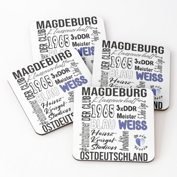 Item preview, My soccer club - Magdeburg - Blue White - League 2 designed and sold by _SHERTY_.