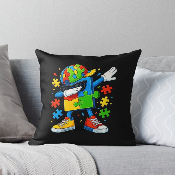 Item preview, Dabbing Puzzle Autism Awareness T Shirt designed and sold by hangoxinhxan.