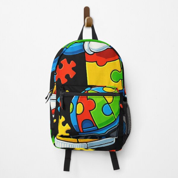 Aperçu de l'œuvre T-shirt de sensibilisation à l'autisme avec un puzzle de dab créée et vendue par hangoxinhxan.