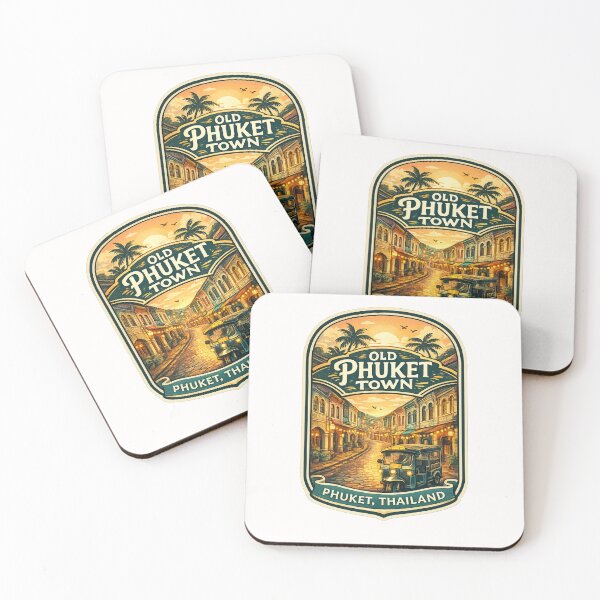 Item preview, Old Phuket Town Thailand Location designed and sold by Places On Earth.