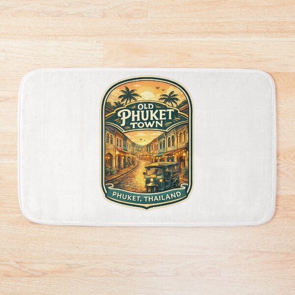 Item preview, Old Phuket Town Thailand Location designed and sold by Places On Earth.