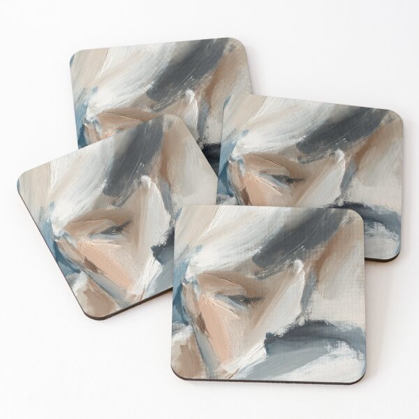 Item preview, Gestural Neutral Canvas Brushstroke Painting designed and sold by Maisonsucces.