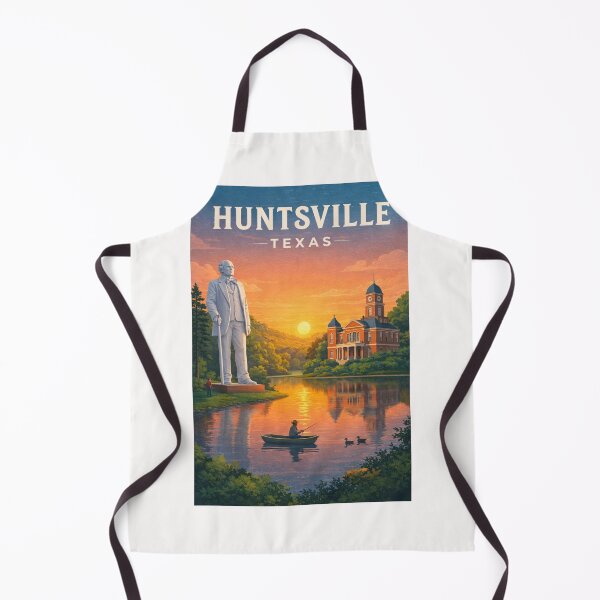 Item preview, Huntsville Texas Sam Houston Monument Sunset Lake Reflection Landscape designed and sold by Places On Earth.
