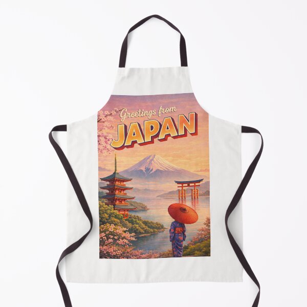 Item preview, Greetings From Japan Mount Fuji and Cherry Blossom designed and sold by Places On Earth.