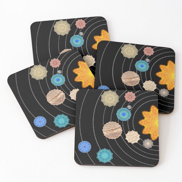Item preview, Sistema solar Mandala designed and sold by paperandp!xels.