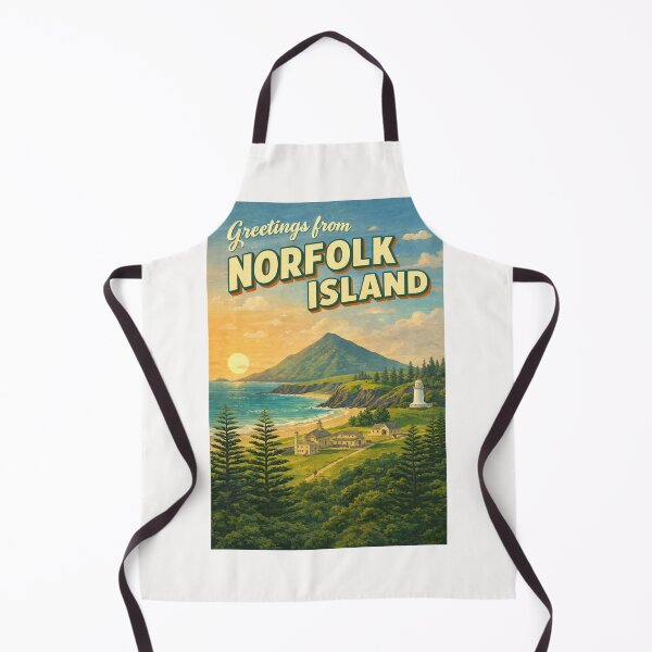 Item preview, Greetings From Norfolk Island South Pacific Coastal Lighthouse Landscape designed and sold by Places On Earth.