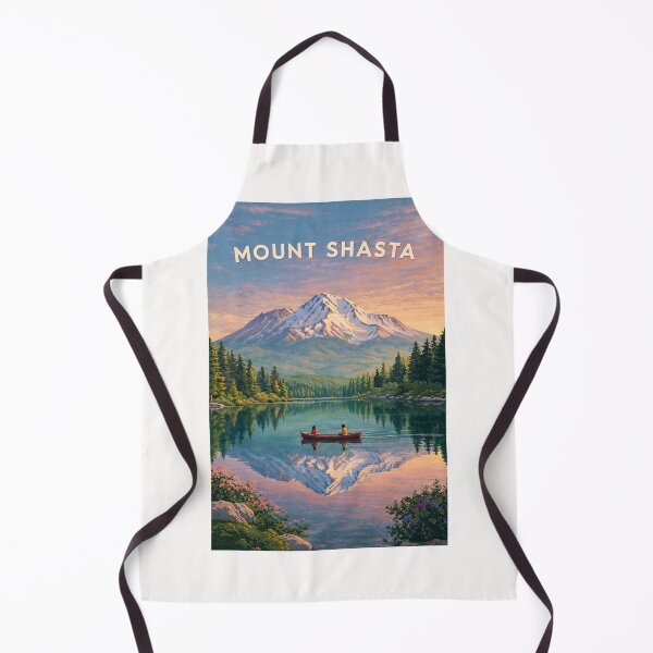 Item preview, Mount Shasta Alpine Lake Reflection in Northern California designed and sold by Places On Earth.