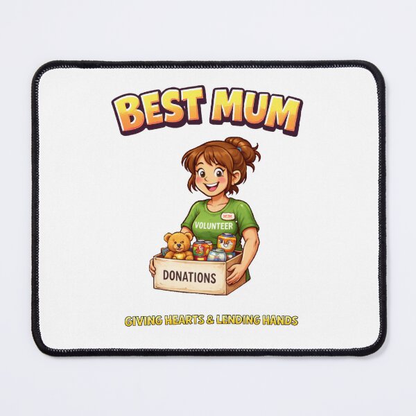Item preview, Mum,Mom Best Mum volunteering,Charity Work designed and sold by JamesDunican.