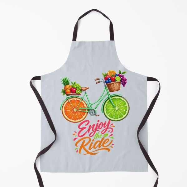 Item preview, Enjoy the Ride – Colorful Fruit Bike Tee designed and sold by Aimetoi.