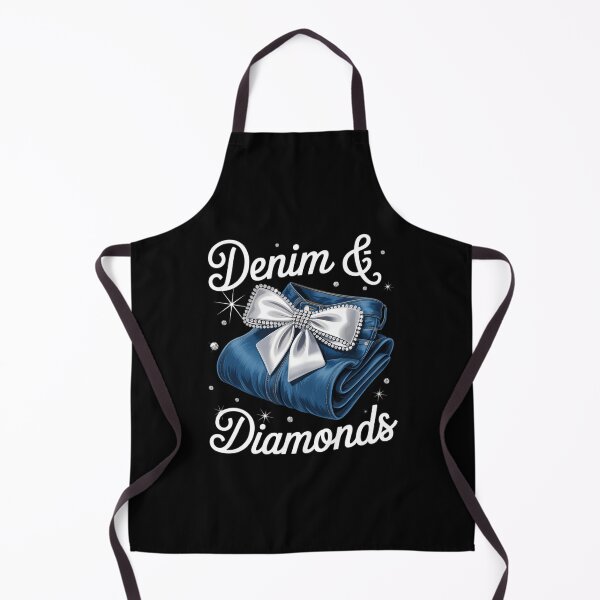 Item preview, Denim and Diamonds Bow Glam Western Fashion for Ladies designed and sold by SapfireStuArt.