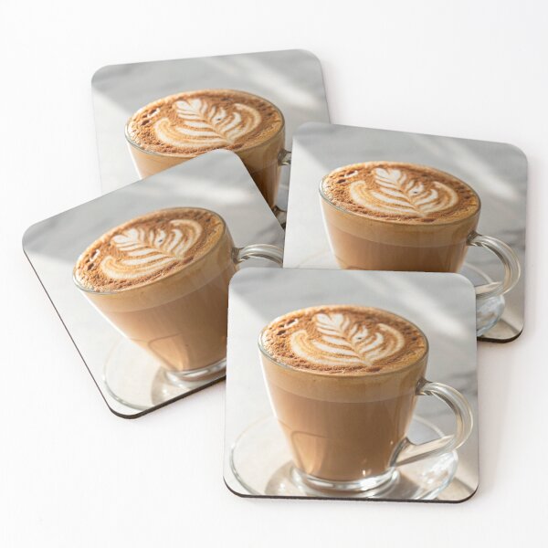 Item preview, cappuccino, commercial stock photo style, warm realistic tone designed and sold by Senglaopattern.