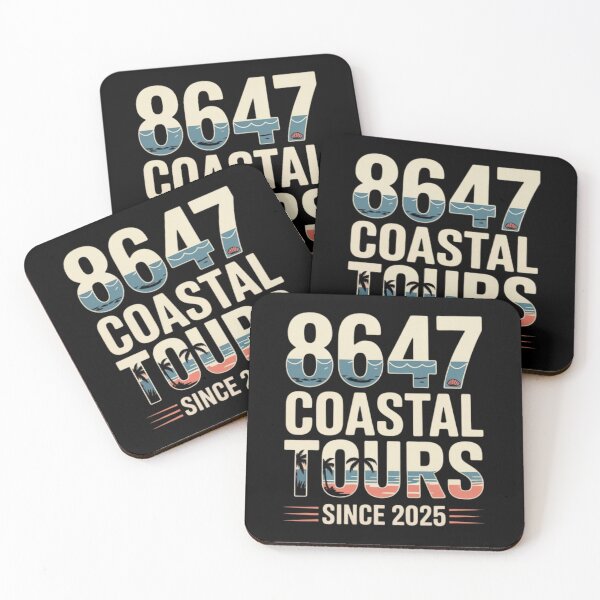 Item preview, 8647 Coastal Tours Vintage Beach Design designed and sold by PROPera-design.