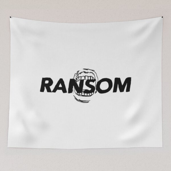 Item preview, Ransom clothings mouth logo black designed and sold by RansomClothings.