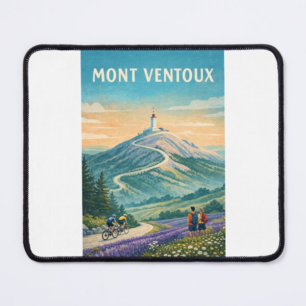 Item preview, Mont Ventoux Provence Cycling Route and Summit Tower designed and sold by Places On Earth.