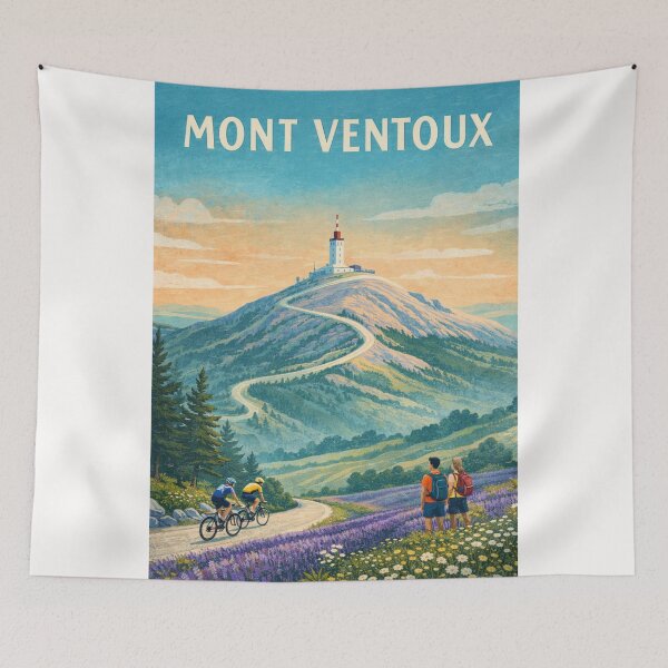 Item preview, Mont Ventoux Provence Cycling Route and Summit Tower designed and sold by Places On Earth.