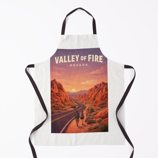 Item preview, Valley of Fire Nevada Desert Highway Sunset designed and sold by Places On Earth.