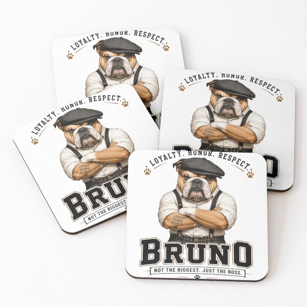 Item preview, Bruno- The Muscle of Pawhibition designed and sold by Ikkipass Enterprises.