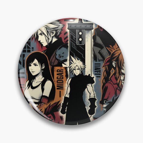 Item preview, Final Fantasy VII Shinra Electric Power Company designed and sold by Senpaiwaves.