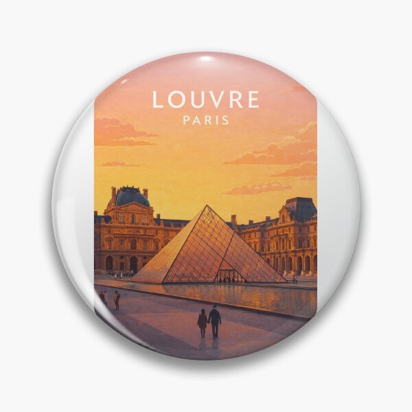 Item preview, Louvre Pyramid Courtyard at Sunset Paris France designed and sold by Aryabek.