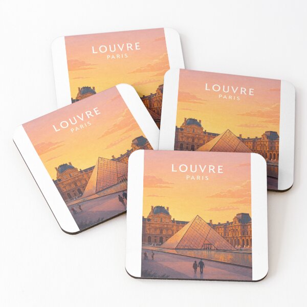 Item preview, Louvre Pyramid Courtyard at Sunset Paris France designed and sold by Aryabek.