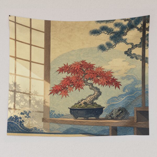 Item preview, The Bonsai Studio - Botanical Japanese Art designed and sold by bapupa.
