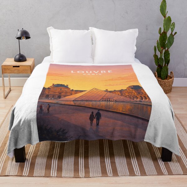 Item preview, Louvre Pyramid Courtyard at Sunset Paris France designed and sold by Aryabek.