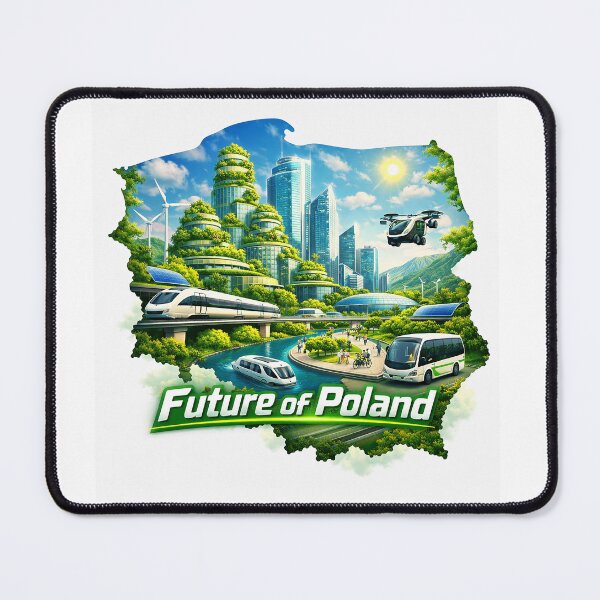 Item preview, Future of Poland – Eco‑Futuristic Vision designed and sold by epoka.