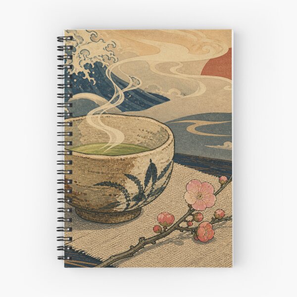 Item preview, The Matcha & Plum Blossom - Botanical Japanese Art designed and sold by bapupa.