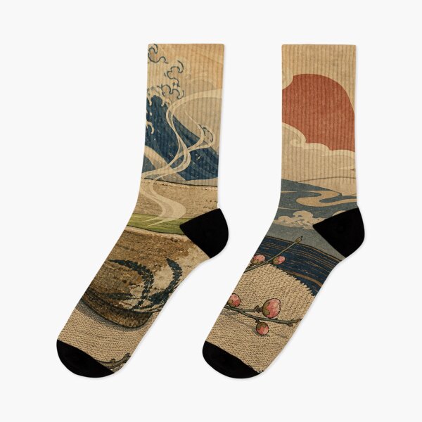Item preview, The Matcha & Plum Blossom - Botanical Japanese Art designed and sold by bapupa.