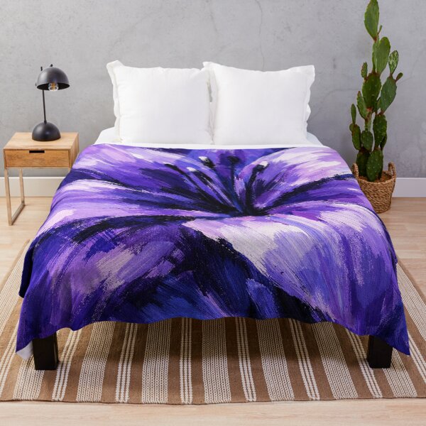 Item preview, Violet Lily – Abstract Depth designed and sold by Sigtrix.