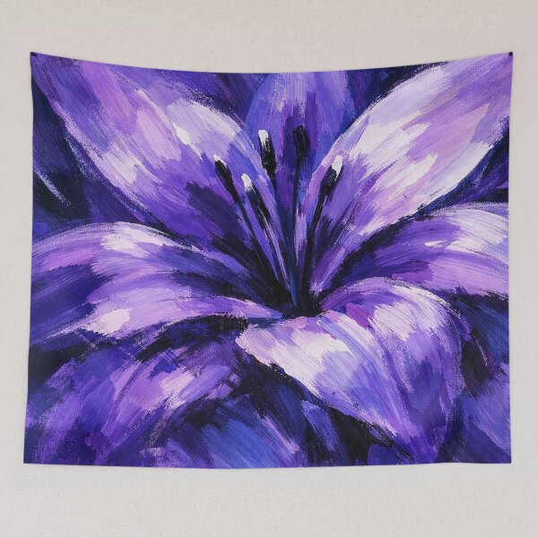 Item preview, Violet Lily – Abstract Depth designed and sold by Sigtrix.