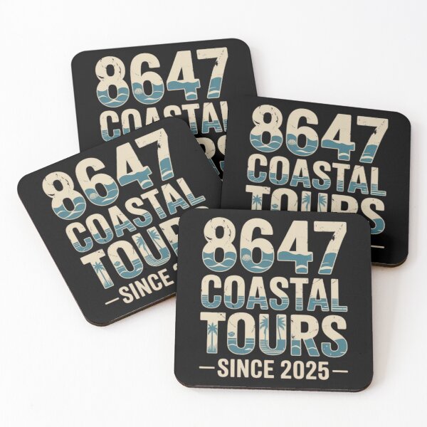 Item preview, 8647 Sea Shells Coastal Tours Since 2025 Vintage Design designed and sold by PROPera-design.