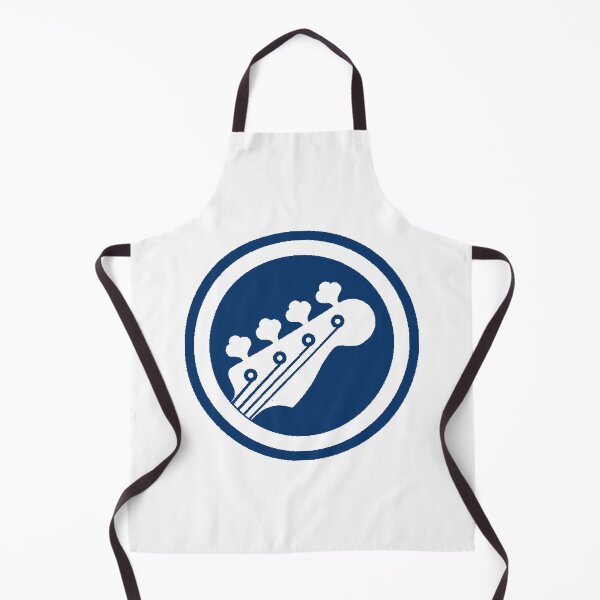 Item preview, Bass Guitar Headstock Navy designed and sold by Ukulaliens.