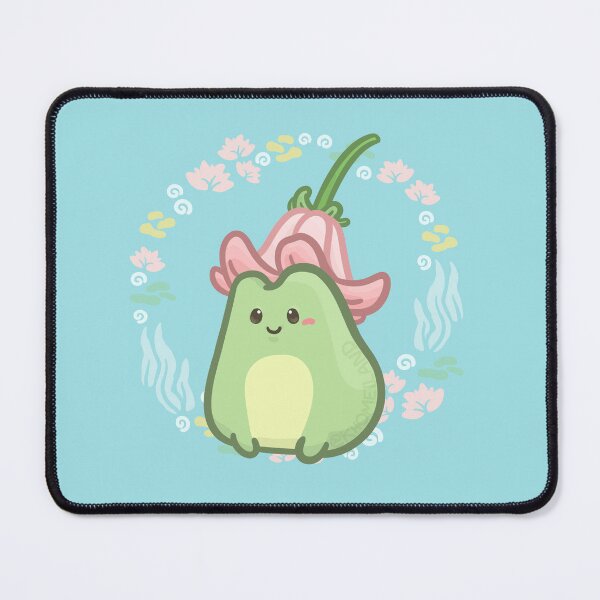 Item preview, Frog Wear a Morning Glory Flower Hat designed and sold by Khotekmei.