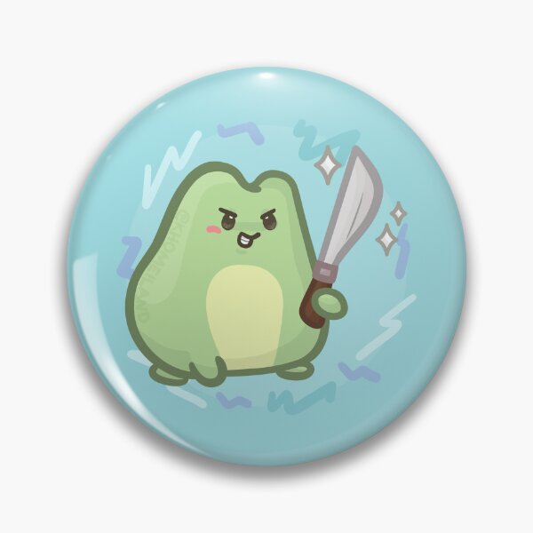 Item preview, Frog Holding a Sharp Knive  designed and sold by Khotekmei.