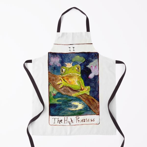 Item preview, The High Priestess of the Mystical Frog Tarot Deck designed and sold by LisaByHand.