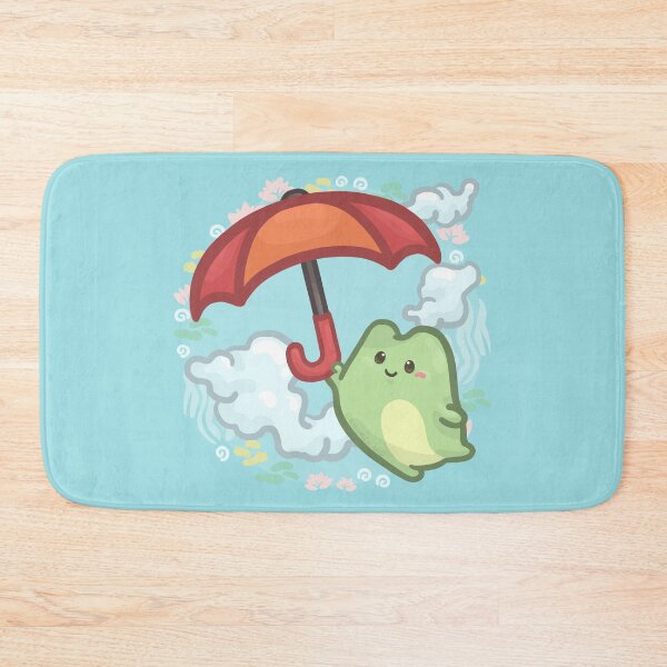 Item preview, Frog Floating with the Umbrella  designed and sold by Khotekmei.