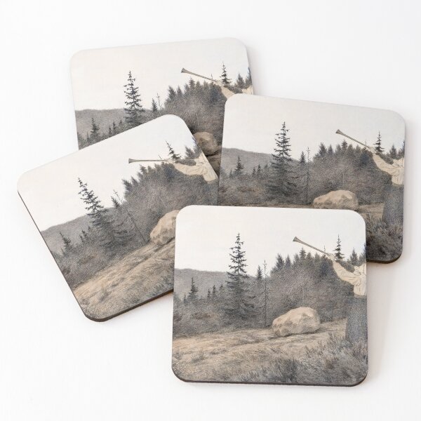Item preview, Op under Fjeldet toner en Lur designed and sold by Craphe.