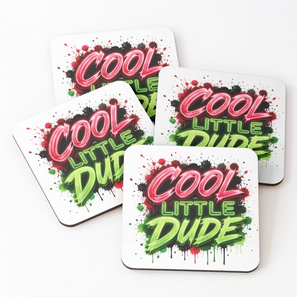 Item preview, Cool Little Dude Neon Graffiti Art designed and sold by DemDonTe.