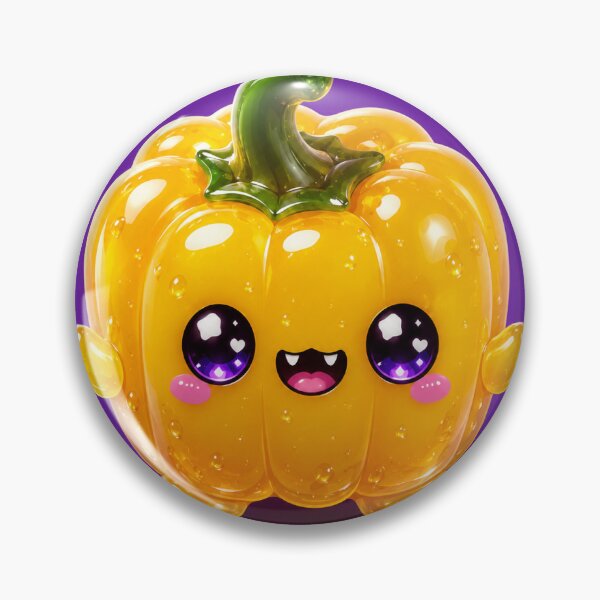 Item preview, Cute Gummy Bell Pepper Monster Stickers designed and sold by Sotona87.