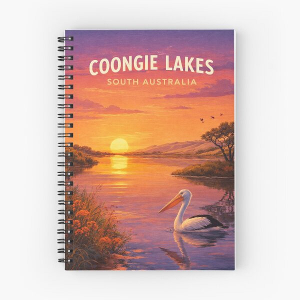 Item preview, Coongie Lakes South Australia Pelican Wetlands Landscape designed and sold by Aryabek.