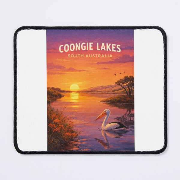 Item preview, Coongie Lakes South Australia Pelican Wetlands Landscape designed and sold by Aryabek.