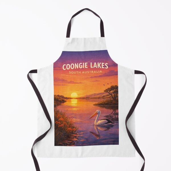 Item preview, Coongie Lakes South Australia Pelican Wetlands Landscape designed and sold by Aryabek.