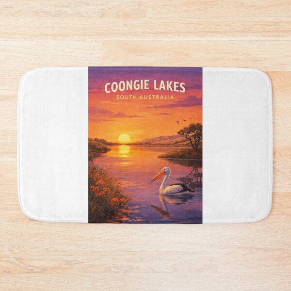 Item preview, Coongie Lakes South Australia Pelican Wetlands Landscape designed and sold by Aryabek.