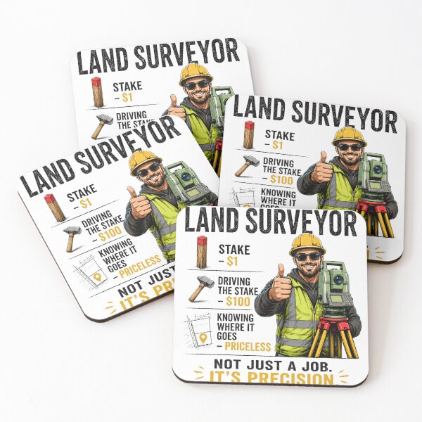Item preview, Land Surveyor Precision Design designed and sold by JDGeoShop.