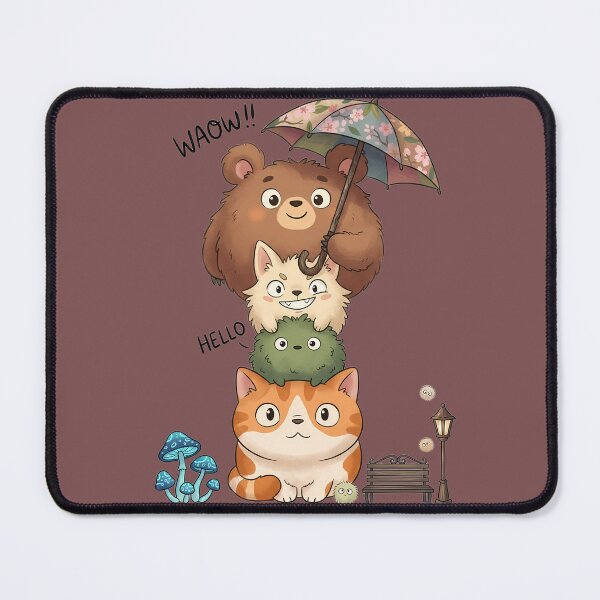 Item preview, Kawaii Forest Animal Friend Stack designed and sold by LYZ7VANI.