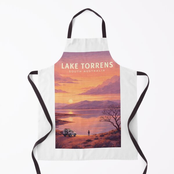 Item preview, Lake Torrens South Australia Outback Salt Flats Landscape designed and sold by Aryabek.